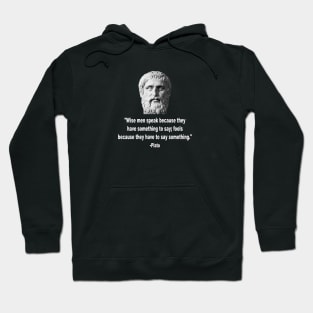 Quote By Plato Hoodie